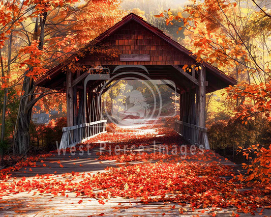 Autumn Covered Bridge