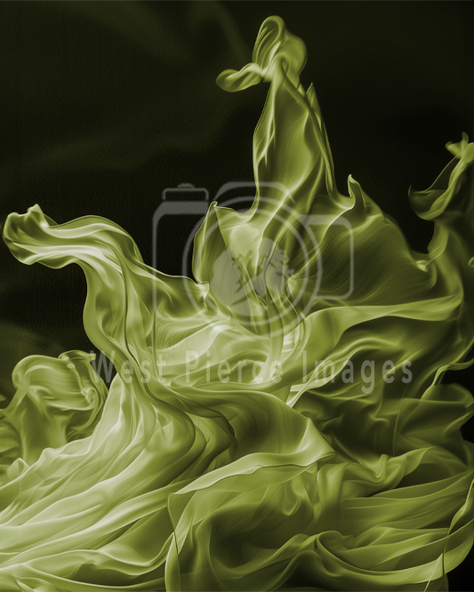 Chartreuse Ice Silk