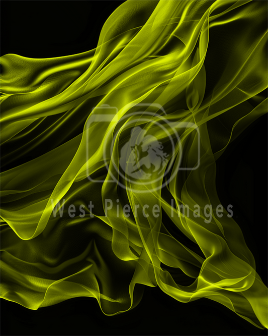 Chartreuse Unfurled Silk