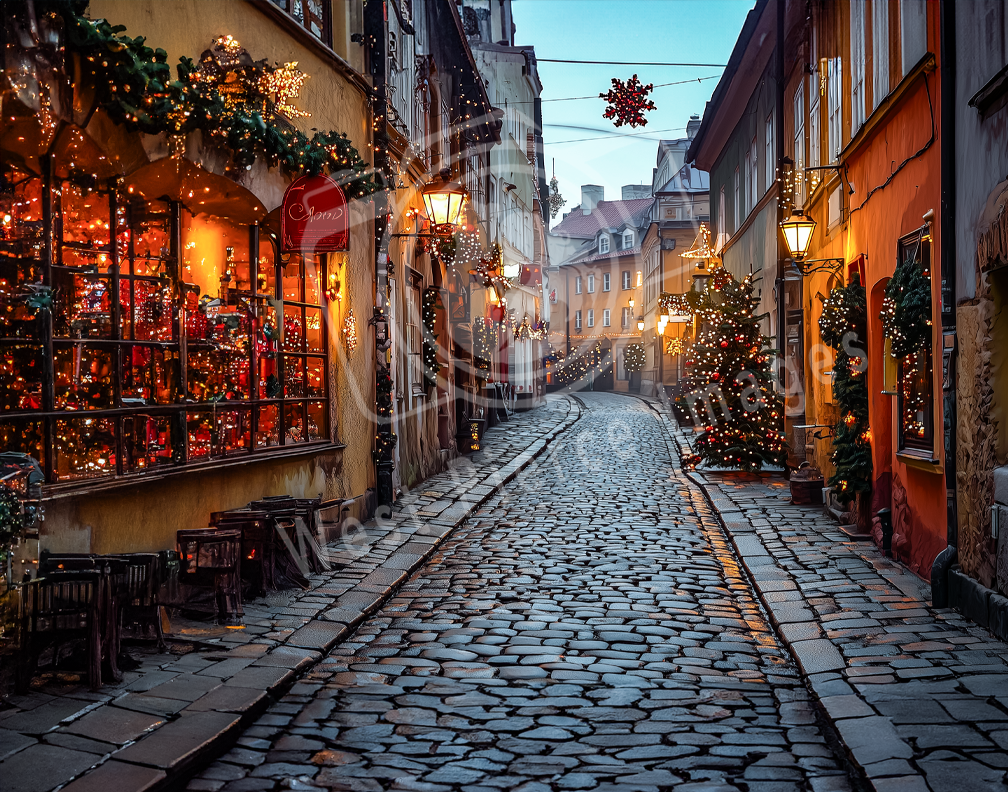 Cobblestone Christmas