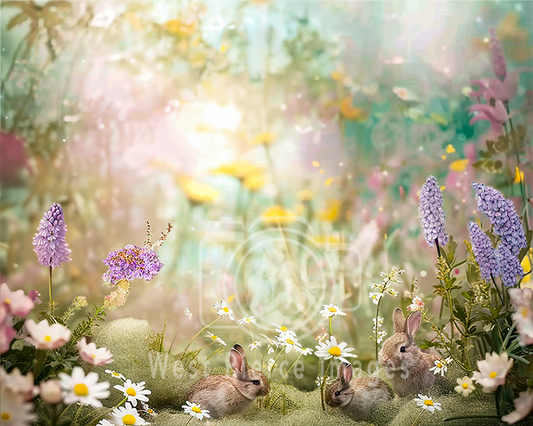 Frolicking Bunnies