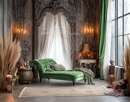 Plush Extravagance Green