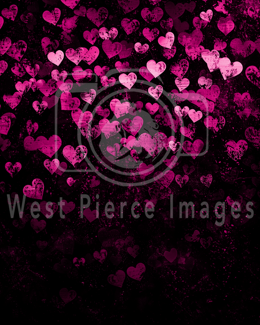 Hearts Pink