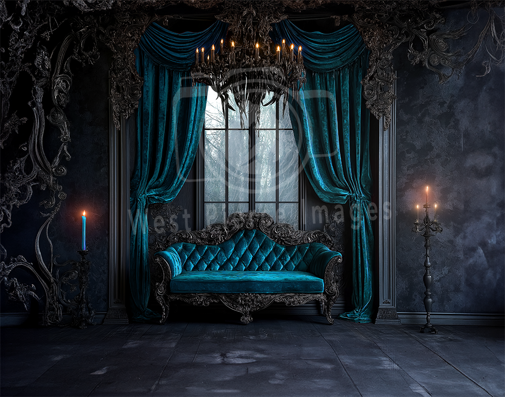 Teal Gothic Chamber