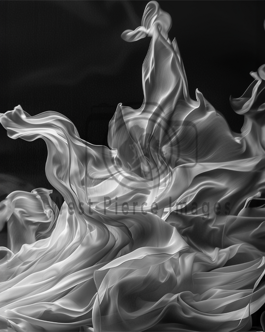 White Ice Silk