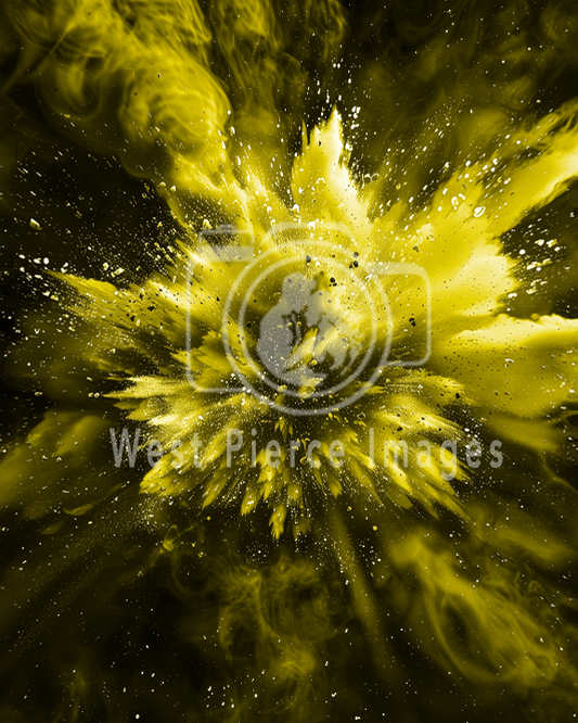 Yellow Powder Burst